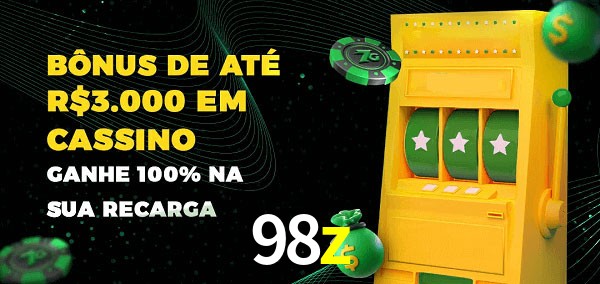 98z melhor bônus de depósito